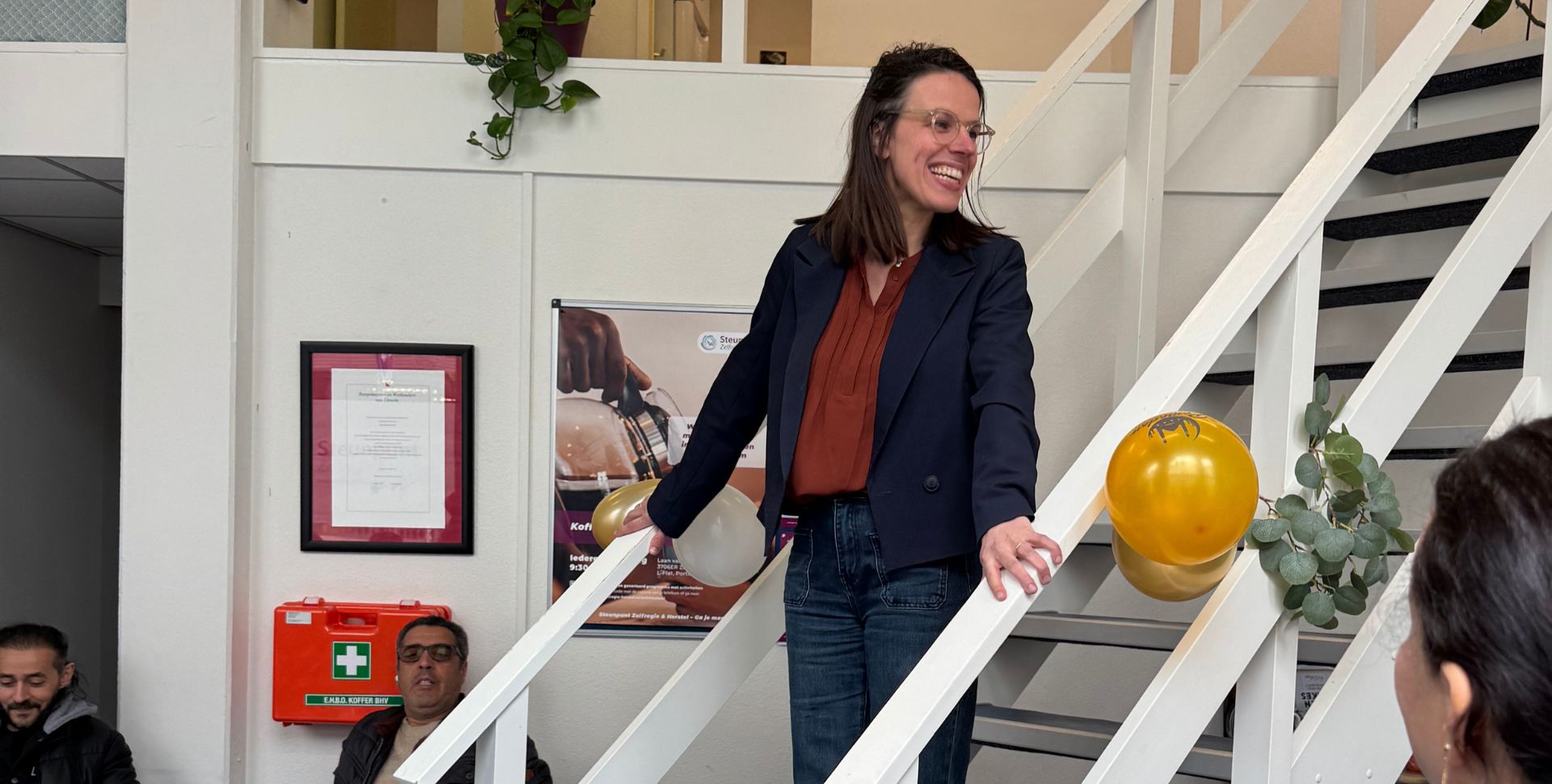 Daphne van Dijk Directeur van Steunpunt Zelfregie en Herstel