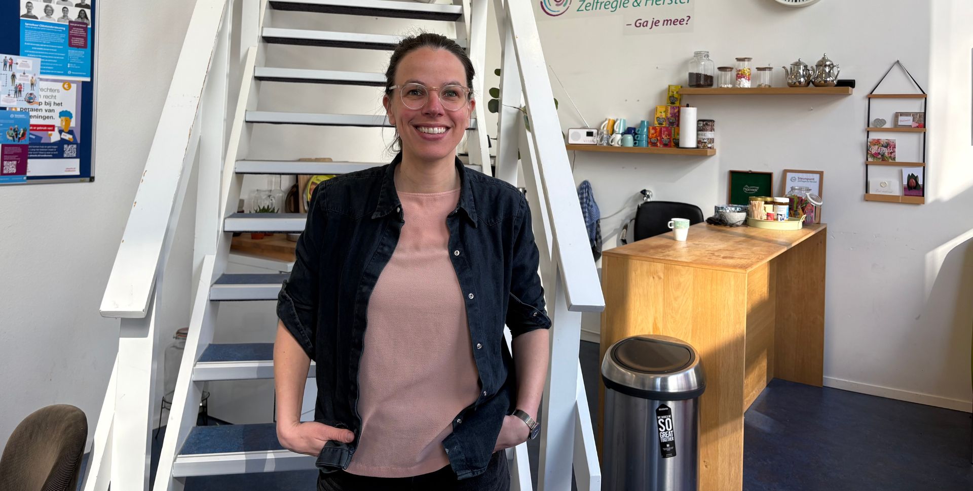 Daphne van Dijk Directeur van Steunpunt Zelfregie en Herstel